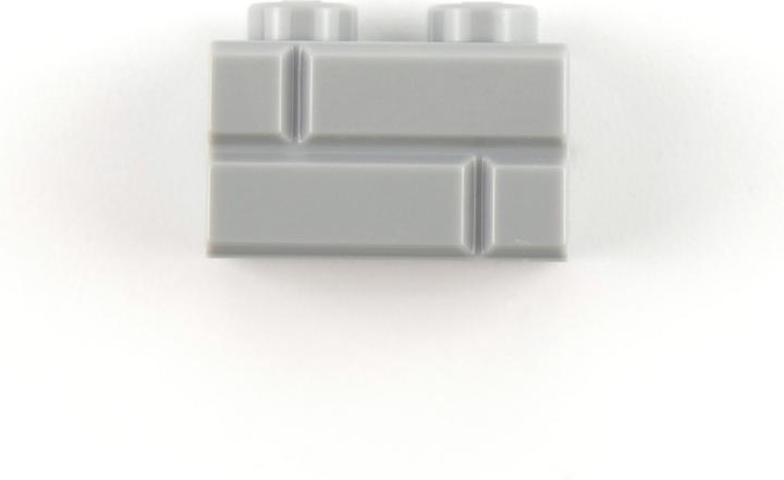 Produktbild LEGO Mauersteine Hellgrau 1x2 - Mauersteine Bricks Classic Basis - 98283 Stückzahl 500x (98283, LEGO Zubehör)