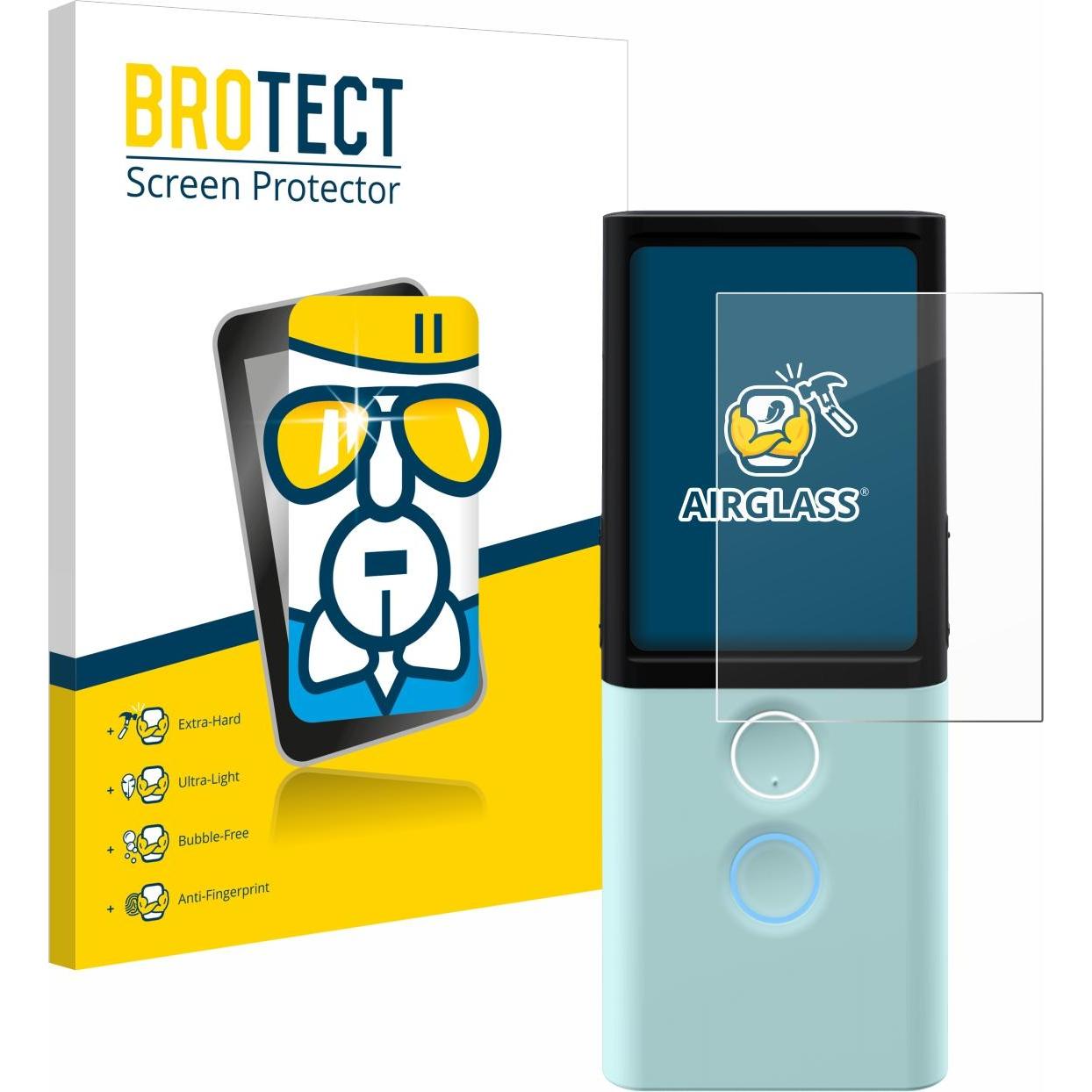 BROTECT, Diktiergerät Zubehör, AirGlass Panzerglasfolie