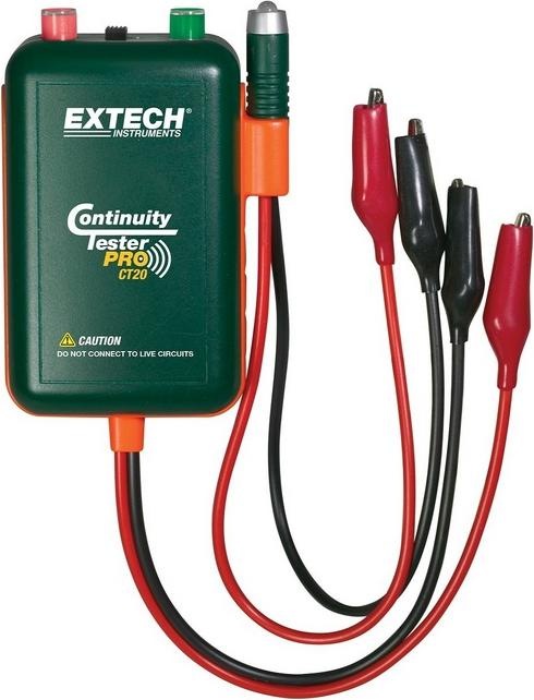 Immagine prodotto Extech Tester di continuità, visivo, 50mA, 2kOhm