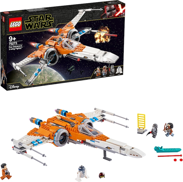 Image du produit LEGO Le starfighter X-Wing de Poe Dameron (75273, LEGO Star Wars)