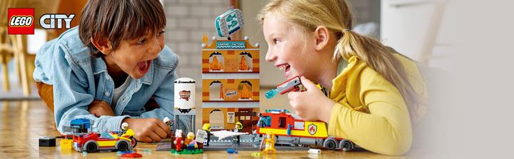 Actual product image LEGO Firefighting operation with firefighting team (60321, LEGO City)