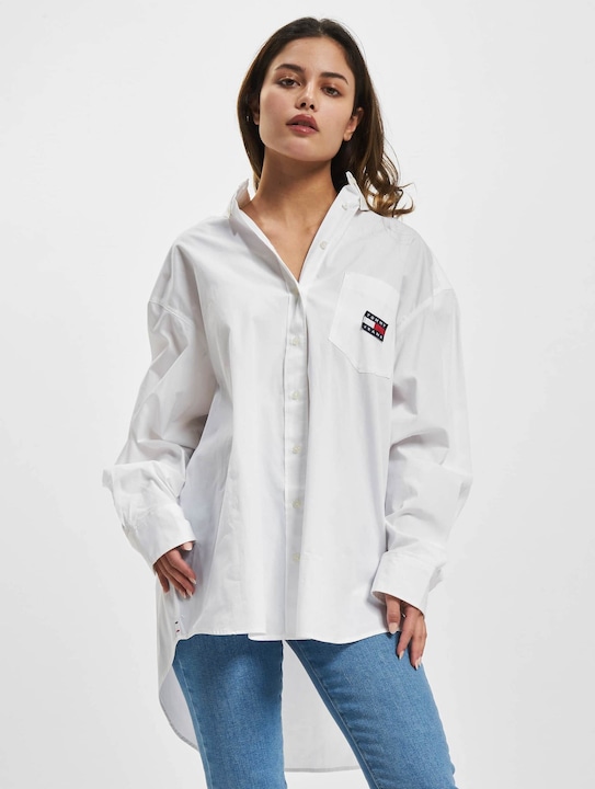 Produktbild Tommy Hilfiger Tommy Jeans Timeless Sherpa Langarmhemd - 98561 (S)