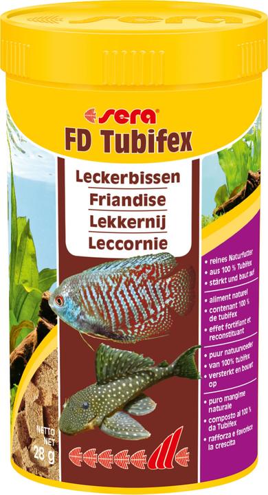 Image du produit Sera FD Tubifex vers 250ml (250 ml)