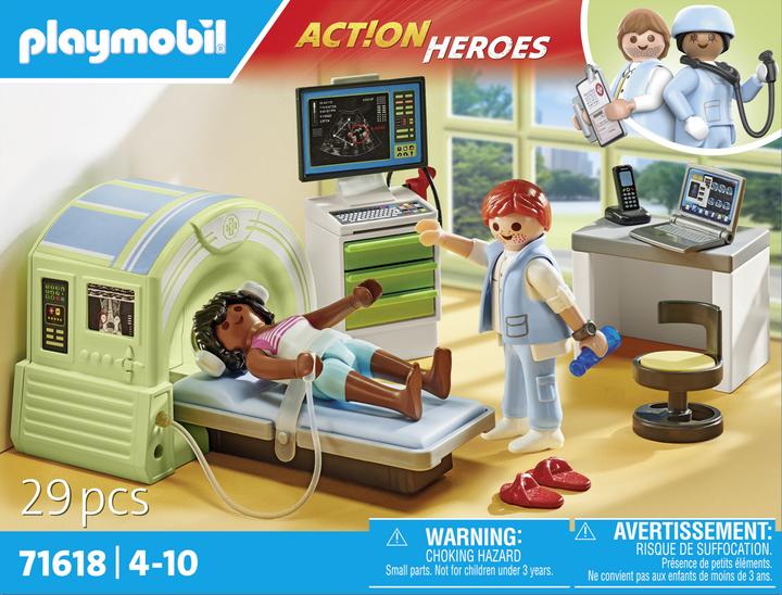 Produktbild Playmobil MRT mit Patient (71618, Playmobil Action Heroes)