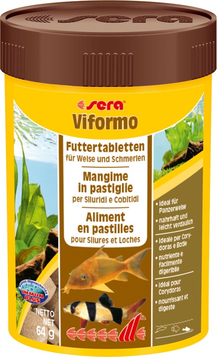 Image du produit Sera Viformo pour les poissons-chats (Poisson-chat, 100 ml)