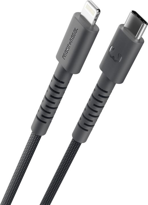 Actual product image Fresh'N Rebel Fresh 'n Rebel USB-C to Lightning Grey (2 m, 30 W)
