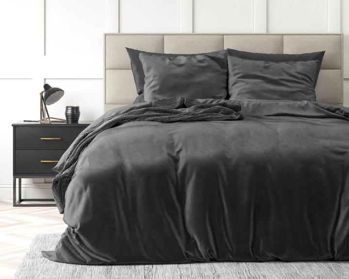 Actual product image Sleeptime Duvet cover velvet plain (Duvet cover, 200 x 220 cm)