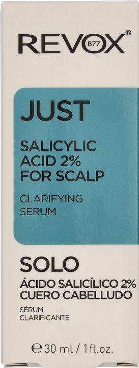 Image du produit Revox JUST acide salicylique 2% pour le cuir chevelu 30ml (30 ml)
