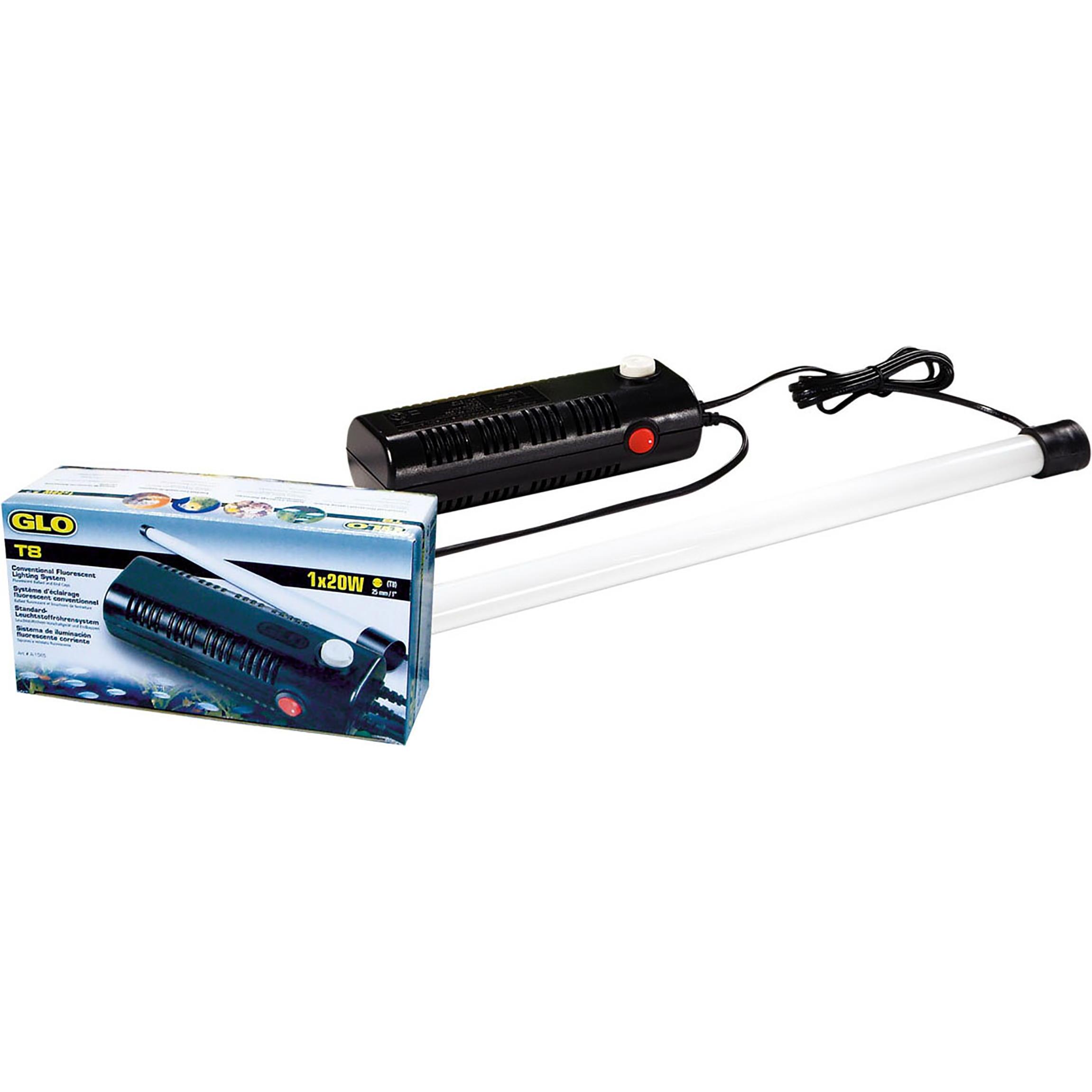 Comparer les prix de Hagen Glomat 1 tube fluorescent T8 1x30W (30 W), Éclairage pour aquarium