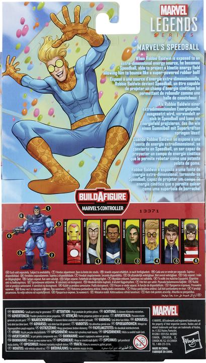 Produktbild Hasbro Legends Series Marvel's Speedball, 15 cm grosse Action-Figur zum Sammeln