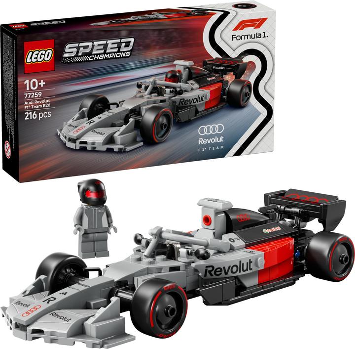 LEGO Audi Revolut F1 Team R26 racing car (77259, LEGO Speed Champions)
