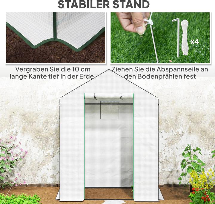 Produktbild Outsunny Gewächshaus