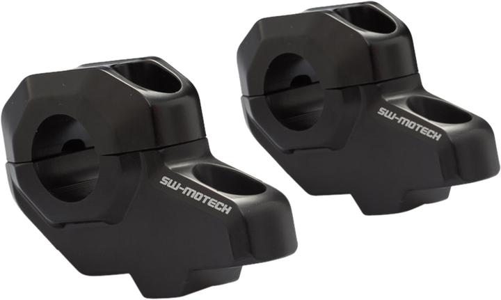 Sw Motech Déport de guidon H:30/L:21mm 22mm noir