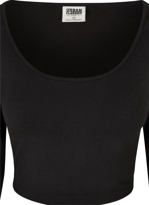 Actual product image Urban Classics 's ong seeve crop t-shirt urban cassics organic (L)