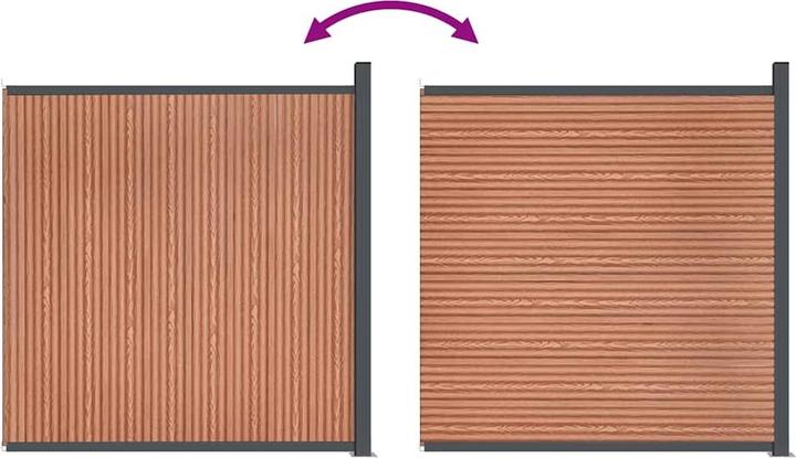 Produktbild vidaXL Zaunelement
