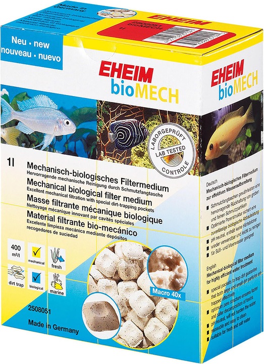 Produktbild Eheim BioMech (1 l, Innenfilter, Meerwasser, Süsswasser)