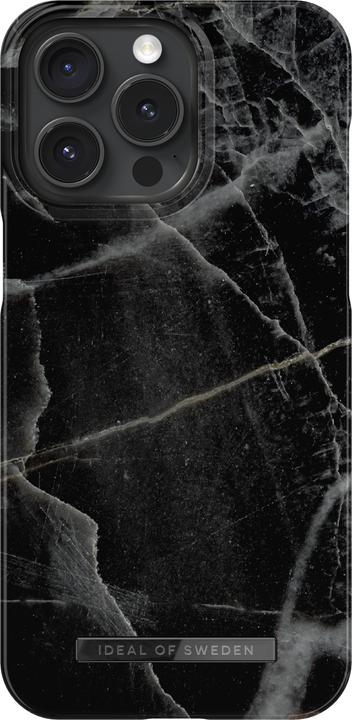 Image du produit iDeal Of Sweden Designer Hard-Cover Black Thunder Marble (Apple iPhone 15 Pro Max)