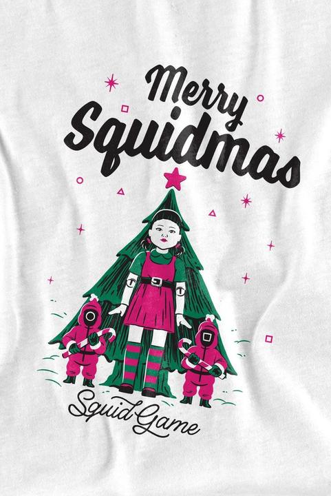 Produktbild Squid Game Merry Squidmas TShirt (M)