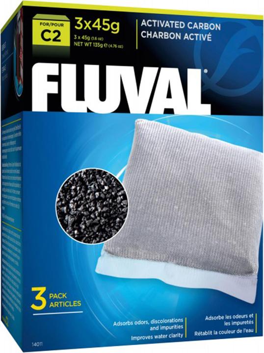Productafbeelding Fluval C2 koolstofpatroon 3x45g