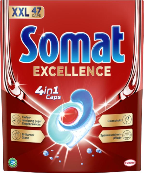 Image du produit Somat Excellence 47 Caps (Capsules, 47 Cycles de lavage)