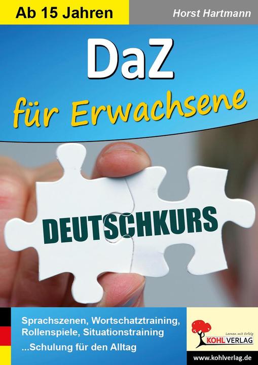 Produktbild DaZ... für Erwachsene (Deutsch, Horst Hartmann, 2016)