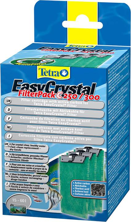 Immagine prodotto Tetra Tec EasyCrystal FilterPack 250/300 (60 l, Filtri interni, Acqua dolce)