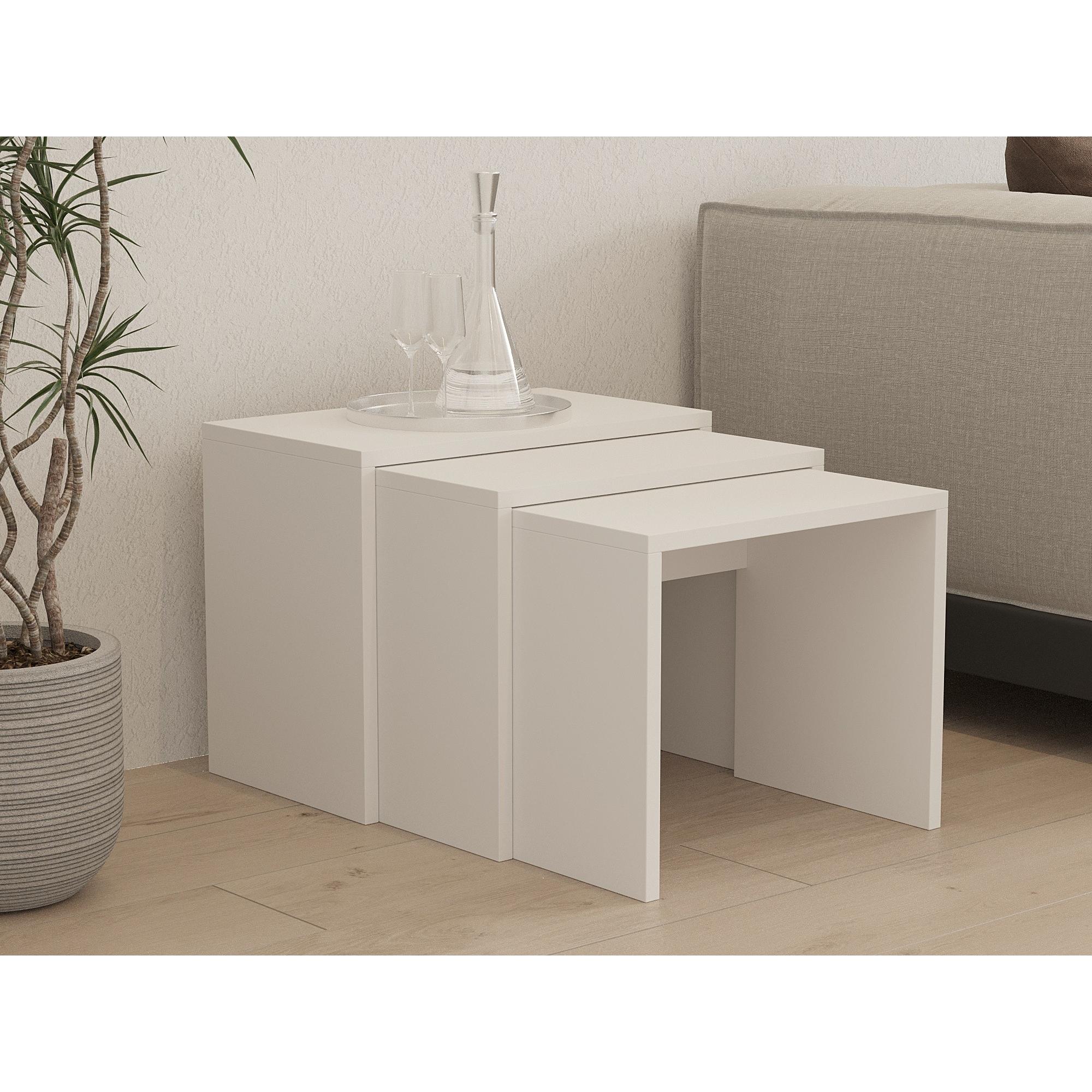 Thumbnail - Hanah Home, Couchtisch + Beistelltisch, Parker (50 x 29.6 x 40 cm)