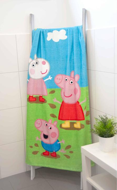 Actual product image Herding Peppa Pig Velourstuch (75 x 150 cm)