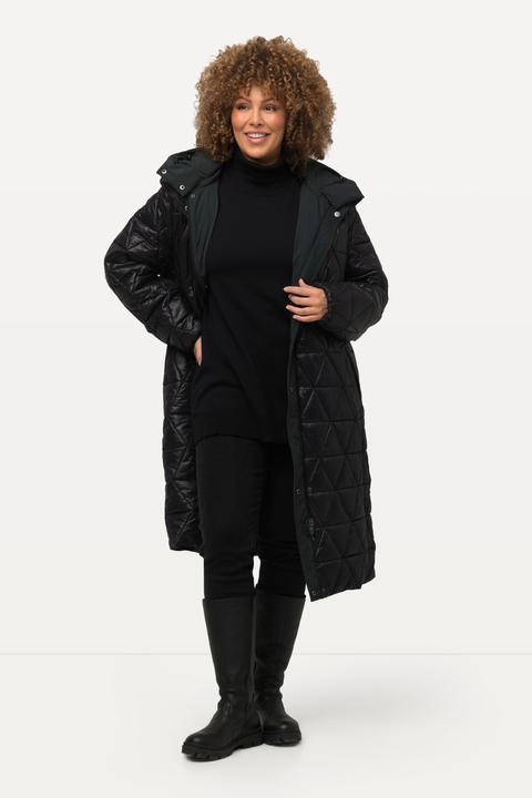Immagine prodotto Ulla Popken Cappotto HYPRAR double face e idrorepellente con cerniera a doppio cursore (46, 48)