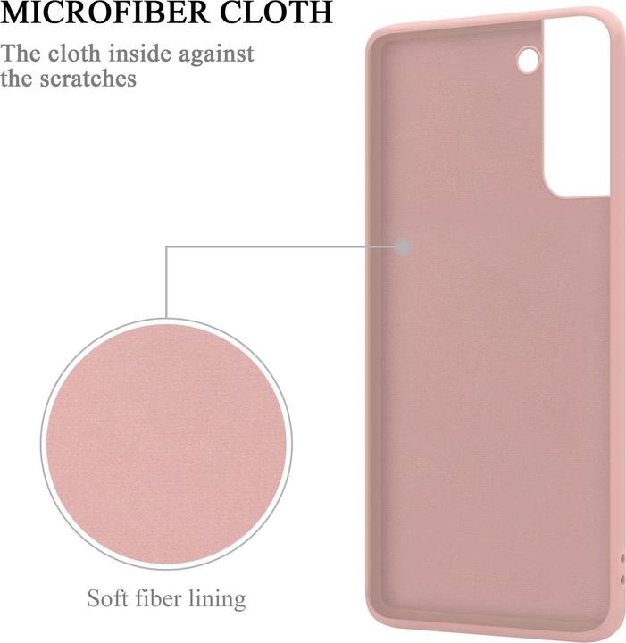 Produktbild Cadorabo HülleTPU im Liquid Schutz Case Silikon Design mit Ring (Samsung Galaxy S24+)