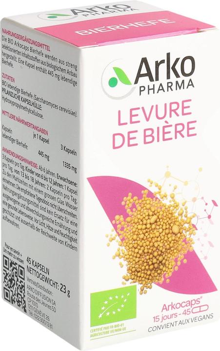 Actual product image Arkopharma Bierhefe (45 pcs., Capsules, 49 g)