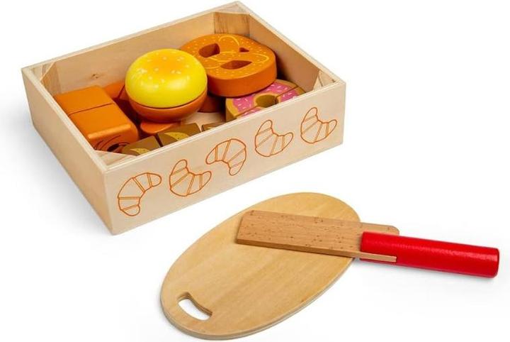 Bigjigs Holzkiste mit geschnittenem Brot