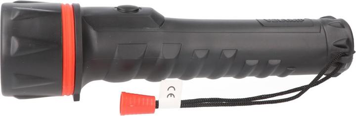 Actual product image Velamp LED Gummi-Taschenlampe, wasserdicht, mit Handschlaufe