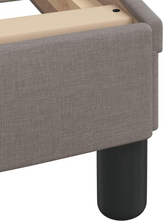 Image du produit VidaXL Cadre de lit avec tête de lit en tissu (80 x 200 cm)