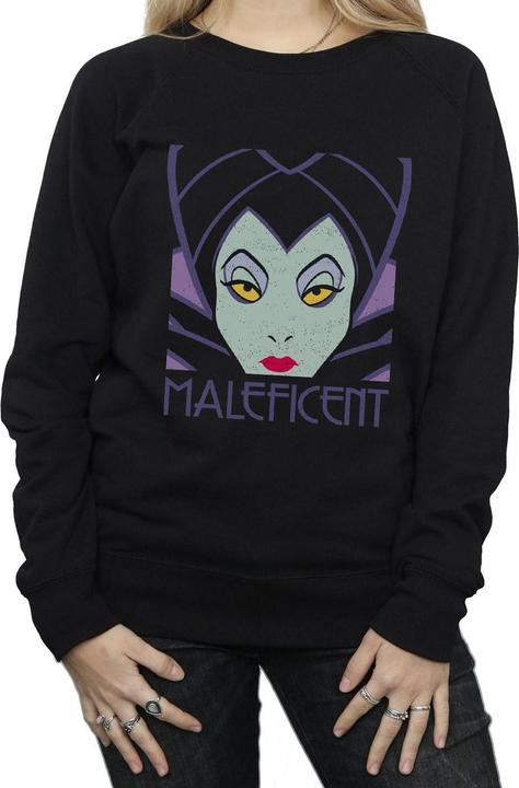 Image du produit Disney - Sweat MALEFICENT CROPPED HEAD - Femme (M)