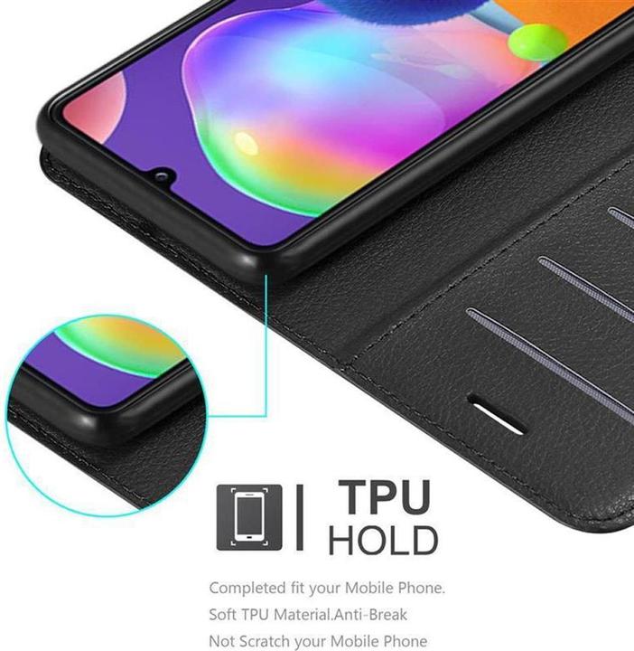 Actual product image Cadorabo Book with stand function cover (Samsung Galaxy A31)