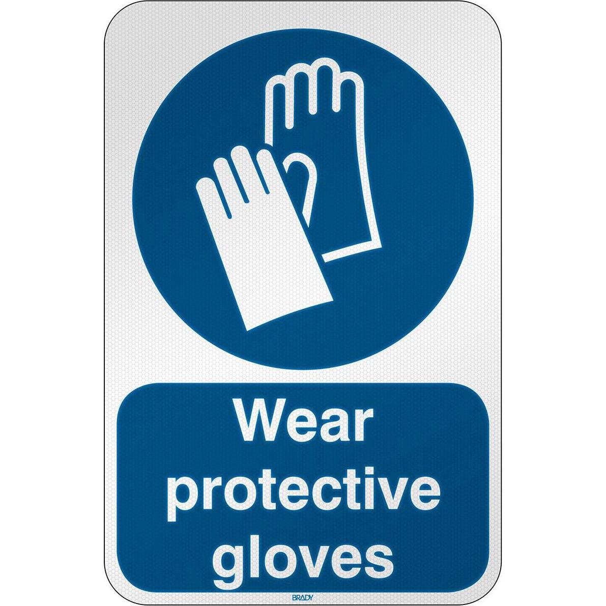 Brady, Sicherheitskennzeichnung, ISO Safety Sign - Wear