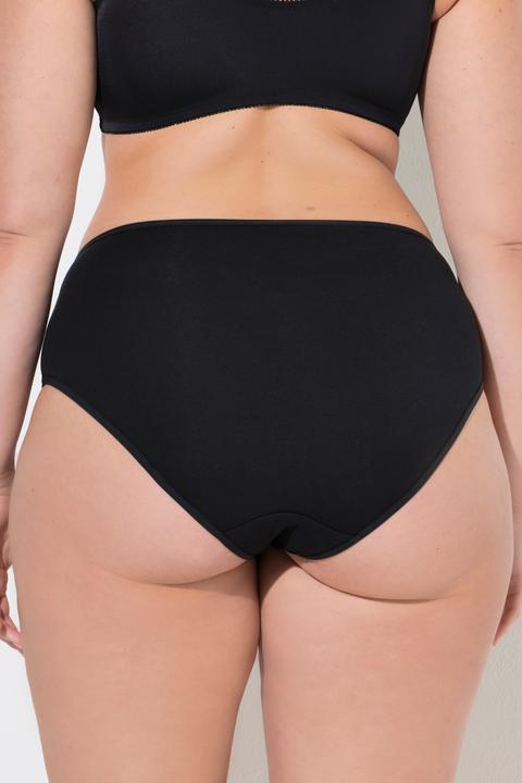 Produktbild Ulla Popken Midislips, 5er-Pack, Muster/einfarbig (5er Pack, 46, 48)
