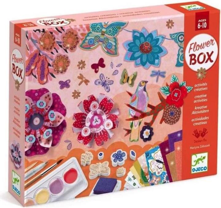 Actual product image Djeco Kreativset Blumengarten