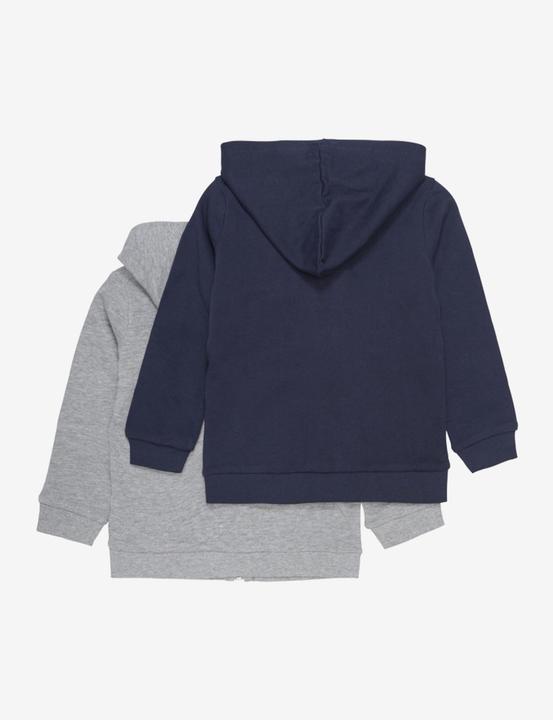 Produktbild Minymo Sweatjacke 2er Set Greymelange Gr. 116 (116)