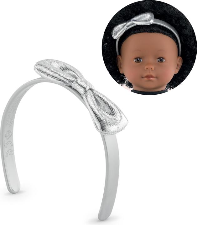 Actual product image Corolle Mc Cerchietto Con Fiocco Argentato