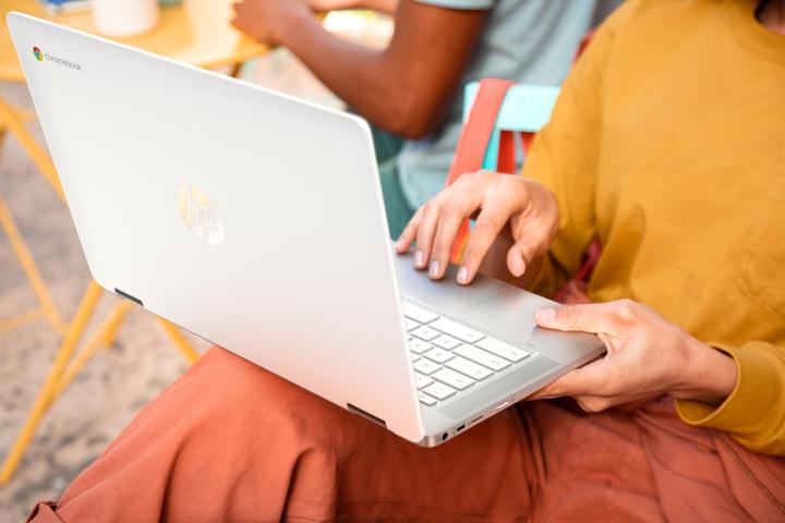 Produktbild HP x360 14a-ca0220ng Chromebook (13.98", 4 GB, DE, Intel Celeron N4120)