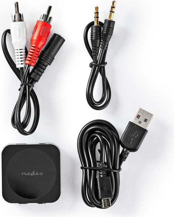 Image du produit Nedis Émetteur-récepteur Bluetooth Entrée de connexion de l'émetteur-récepteur Bluetooth : 1x AUX Connect (Emetteur & Récepteur)