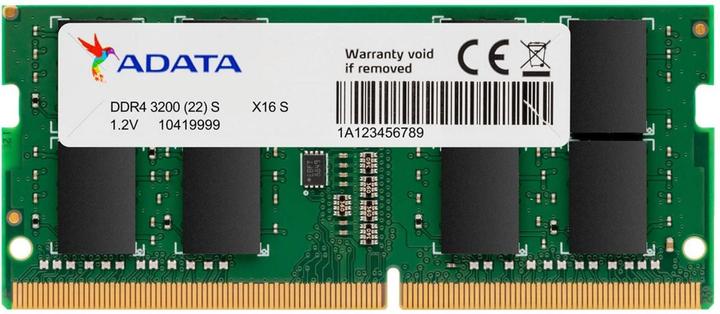 Productafbeelding Adata Premier serie (1 x 8GB, 3200 MHz, DDR4 RAM, SO-DIMM)