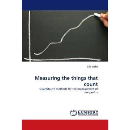 Measuring the things that count, Fachbücher von Elli Malki