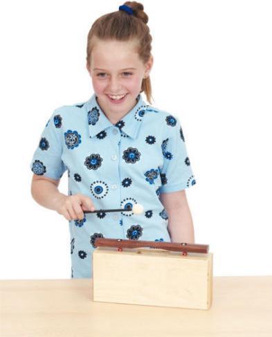 Immagine prodotto Rohema TA 10 mazzuolo medio in feltro duro (Metallofono, Componenti del suono dei bassi, Xilofono)