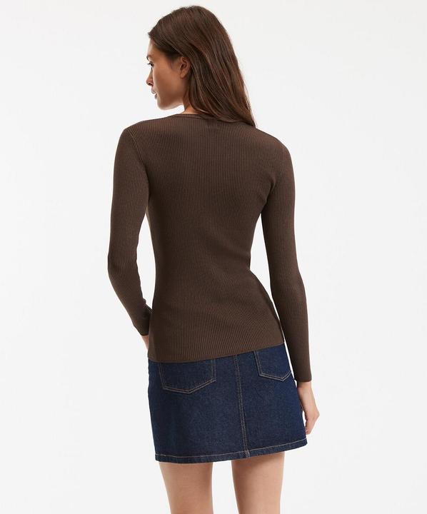 Produktbild La Redoute Collections Feinstrickpullunder mit rundem Ausschnitt (XXL)