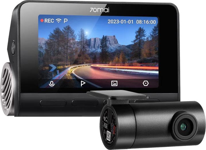 Actual product image 70mai A810-2 (GPS receiver, Built-in microphone, Wi-Fi, 4K)