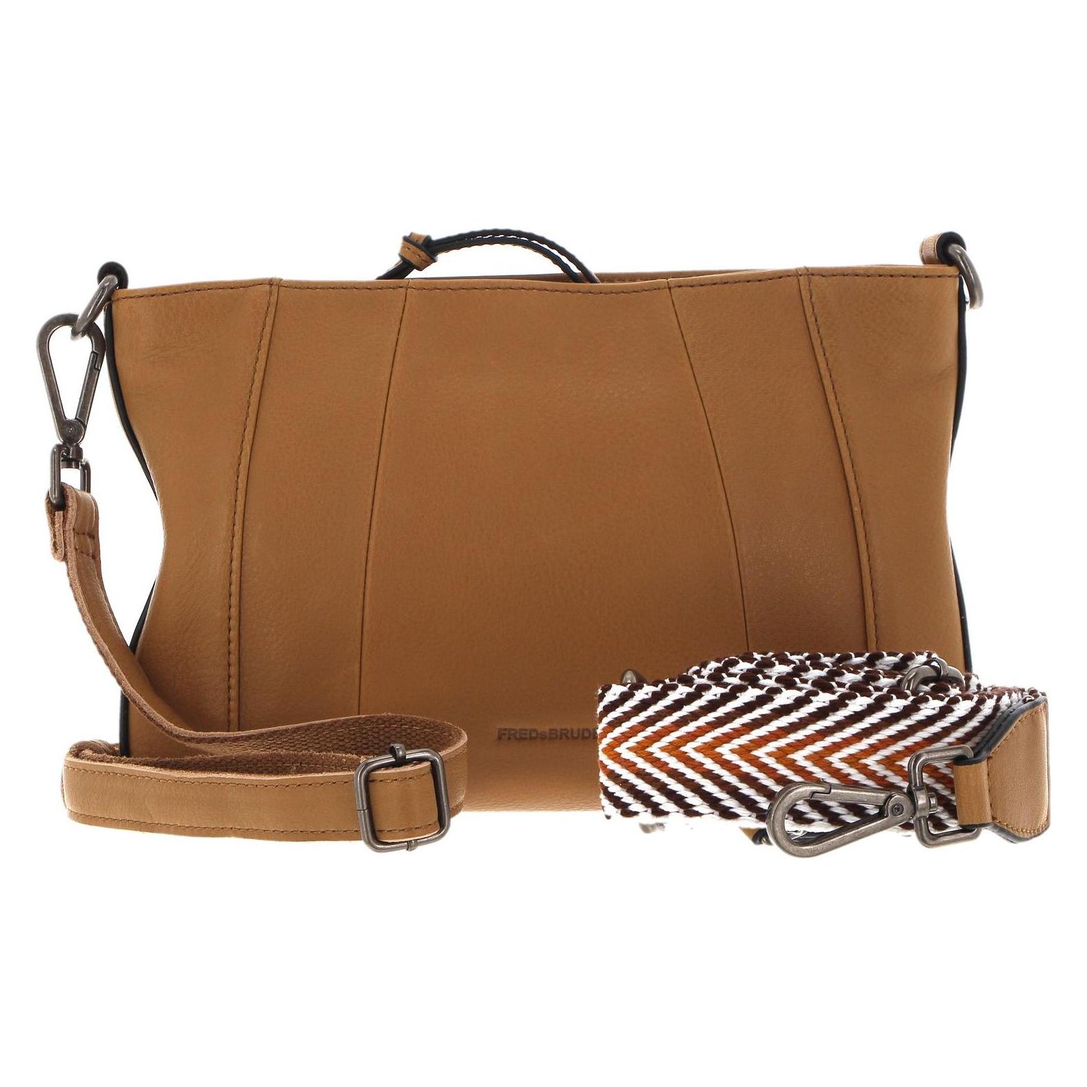 FredsBruder, Damen, Handtasche, Brevion Crossbody, Braun