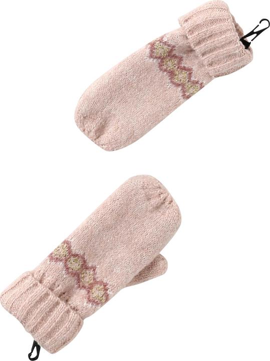 Actual product image Vertbaudet Mädchen Set: Mütze, Rundschal & Handschuhe mit Jacquardmuster und goldenen Details